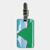 Bora Bora Bagagelabel (Voorkant verticaal)