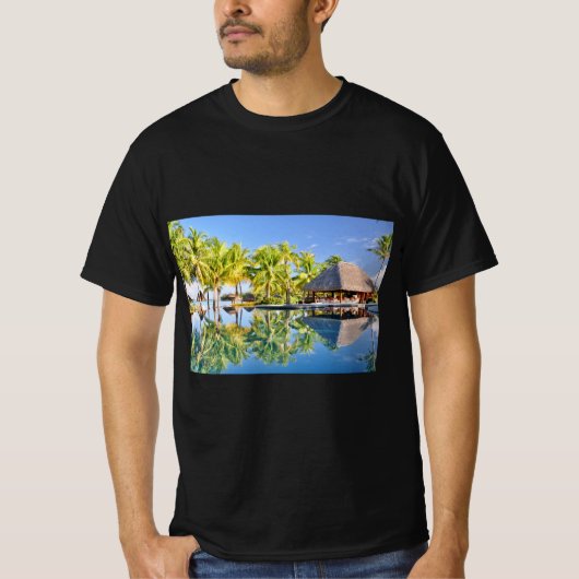 Bora Bora Beach Bar T-shirt (Voorkant)