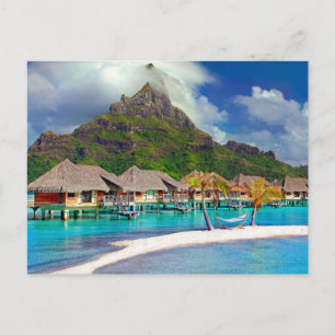 ฺBora Bora Beach Briefkaart