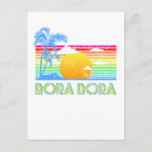  Bora Bora Beach Briefkaart (Voorkant)