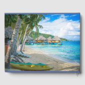 Bora Bora Beach House Bungalows Wedding Guestbook Gastenboek (Achterkant)