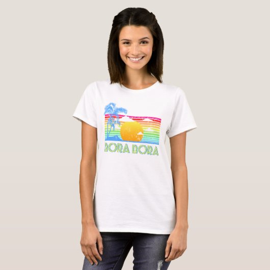 Bora Bora Beach T-shirt (Voorkant volledig)
