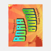Bora Bora Blanket Fleece Deken (Voorkant)