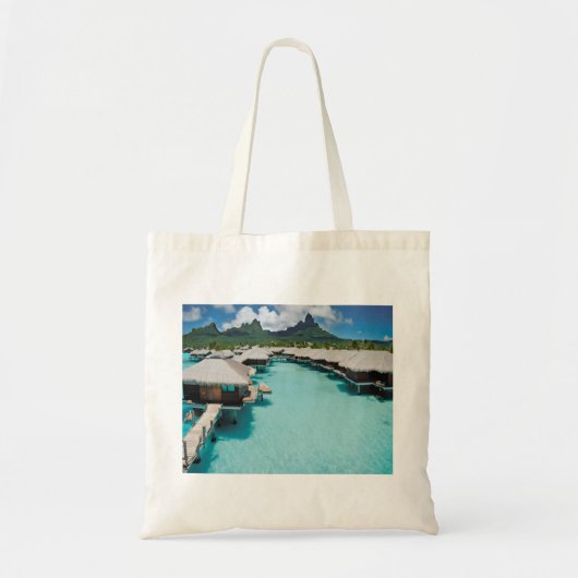 Bora Bora boodschappentas (4) Tote Bag (Voorkant)