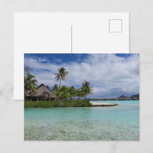Bora Bora Briefkaart (Voorkant / Achterkant)