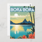 Bora Bora Briefkaart (Voorkant / Achterkant)