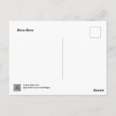 Bora-Bora  Briefkaart (Achterkant)