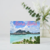 Bora Bora Briefkaart (Staand voorkant)