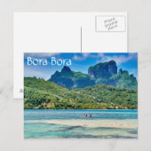 Bora Bora Briefkaart (Voorkant / Achterkant)