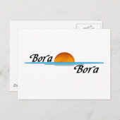 Bora Bora Briefkaart (Voorkant / Achterkant)