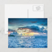 BORA BORA BRIEFKAART (Voorkant / Achterkant)