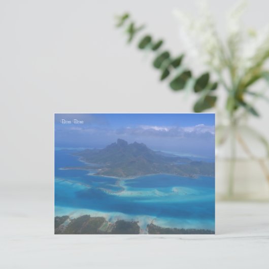 Bora Bora Briefkaart (Staand voorkant)