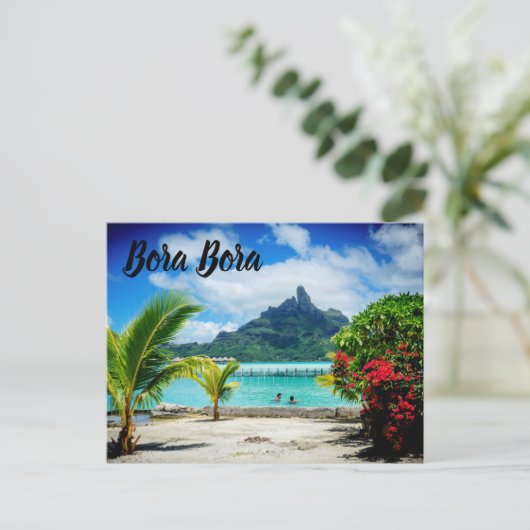 Bora Bora Briefkaart (Staand voorkant)