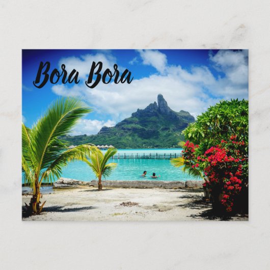 Bora Bora Briefkaart (Voorkant)