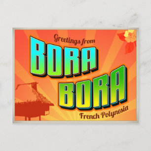 BORA BORA BRIEFKAART