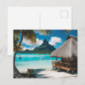 Bora Bora Briefkaart (2) (Voorkant / Achterkant)