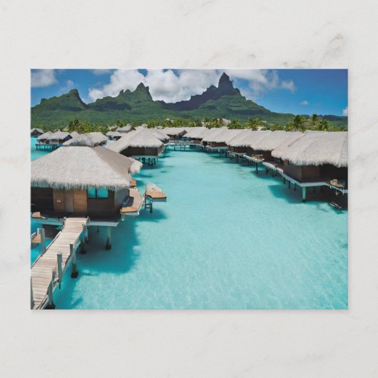 Bora bora Briefkaart (Bora bora 4) (Voorkant)