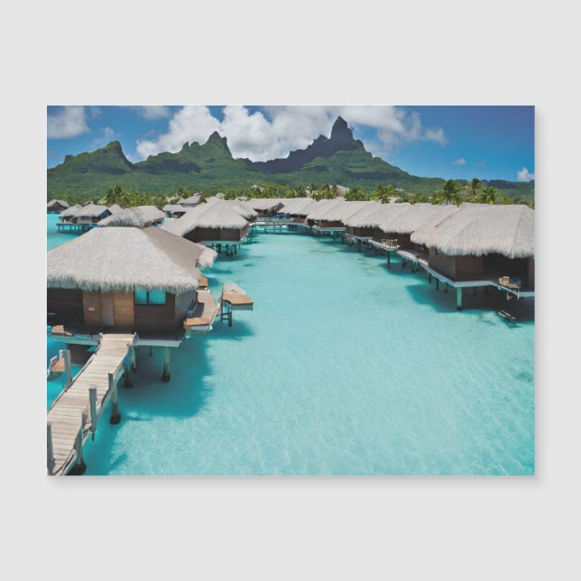Bora bora Briefkaart (Bora bora 4) (Voorkant)