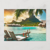 Bora Bora Briefkaart (Bora Bora d) (Voorkant)