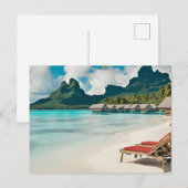Bora bora Briefkaart (Bora bora f) (Voorkant / Achterkant)