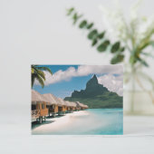 Bora Bora Briefkaart (Bora Bora s13) (Staand voorkant)