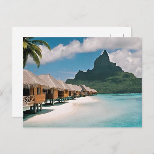 Bora Bora Briefkaart (Bora Bora s13) (Voorkant / Achterkant)