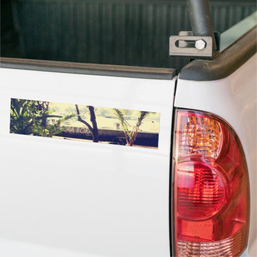 Bora Bora Bumpersticker (Op Truck)
