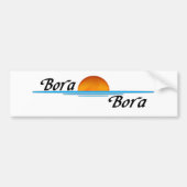 Bora Bora Bumpersticker (Voorkant)