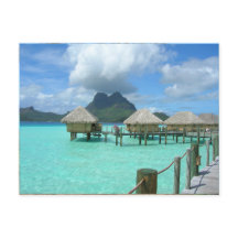 Bora Bora Bungalow Briefkaart