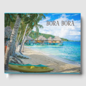 Bora Bora Bungalow Tropisch Eiland Gastenboek (Voorkant)