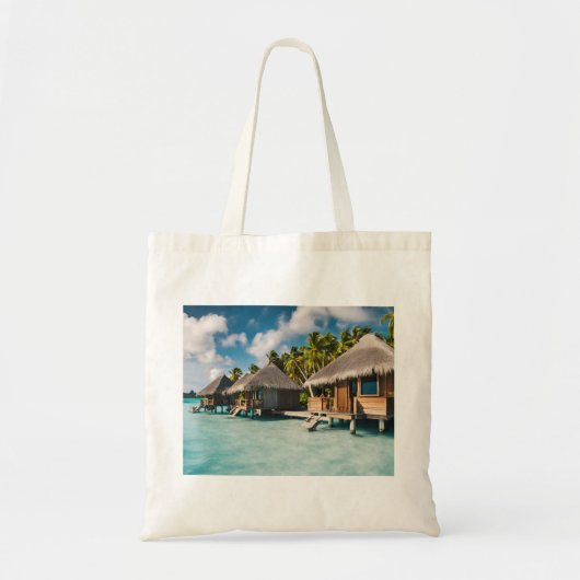 Bora Bora Canvas tas (3) (Voorkant)