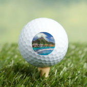 Bora Bora Caribbean Island Golfballen (Insitu Shirt)