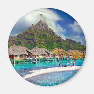 Bora Bora Caribbean Island Magneet