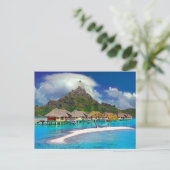 Bora Bora Carribean Island Briefkaart (Staand voorkant)