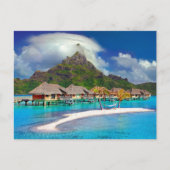 Bora Bora Carribean Island Briefkaart (Voorkant)
