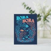 Bora Bora Coral Reef Briefkaart (Staand voorkant)