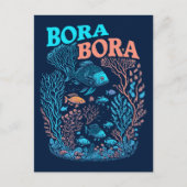 Bora Bora Coral Reef Briefkaart (Voorkant)