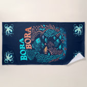 Bora Bora Coral Reef Strandlaken (Voorkant)
