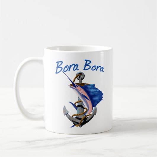 Bora Bora Deep Zee Gevist Koffiemok (Links)