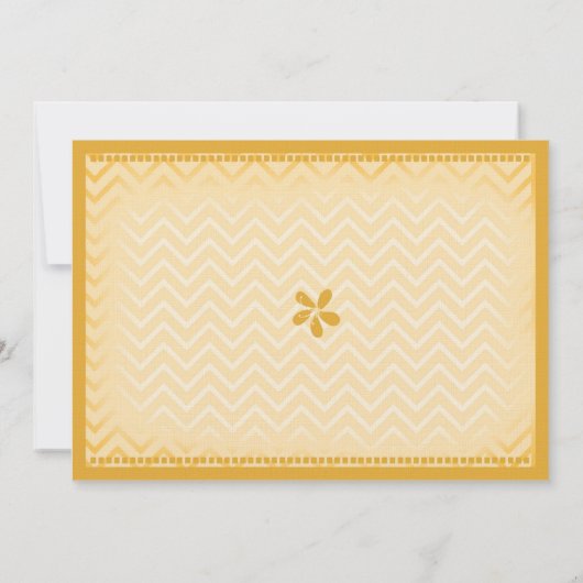 BORA BORA Destination Invitation Kaart (Achterkant)