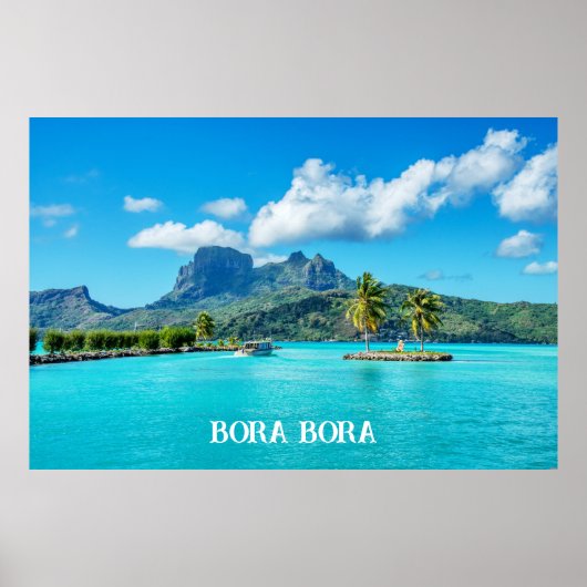 BORA BORA Dream Island Poster (Voorkant)
