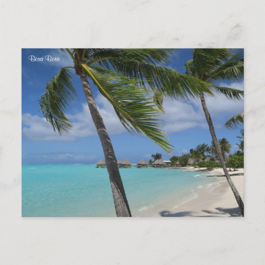 Bora Bora Feestdagenkaart (Voorkant)