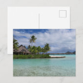 Bora Bora Feestdagenkaart (Voorkant / Achterkant)