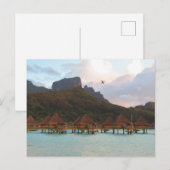 Bora Bora Feestdagenkaart (Voorkant / Achterkant)
