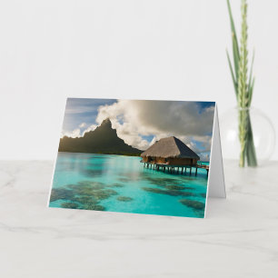 Bora Bora Folie Wenskaart
