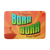 Bora Bora Frans Polynesië Badkamermat Badmat (Voorkant)