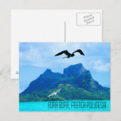 Bora Bora, Frans-Polynesië Briefkaart (Voorkant / Achterkant)