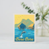 Bora Bora, Frans-Polynesië Briefkaart (Staand voorkant)