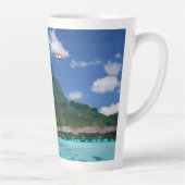 Bora Bora, Frans-Polynesië - Groot strandresort Latte Mok (Rechts)