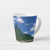 Bora Bora, Frans-Polynesië - Klein strandresort Latte Mok (Rechterhoek)